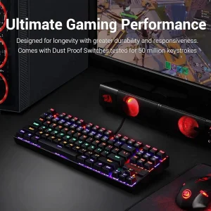 K.B REDRAGON KUMARA K552 ARABIC RED
