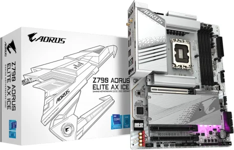 MB AORUS GIGABYTE Z790 AORUS ELITE AX ice