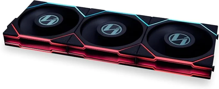 LIANLI FAN KIT TLLCD 120 BLACK
