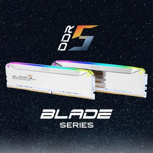 Blade-RGB White DDR5 32GB (2x16GB) 6000 MHz