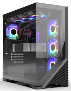 BLACK CASE FSP+FIXED +850W PSU