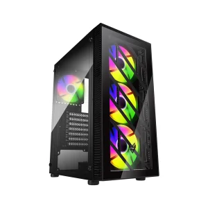 BLACK CASE FSP +FIXED RGB +HD2 750W PSU