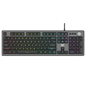 Gaming Keyboard Aula F2028, Gray - 6136