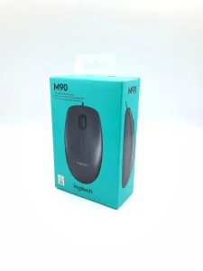 Logitech Wired Mouse M90 Black USB