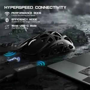 MOUSE ATTACK SHARK R2 BLACK