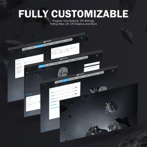 MOUSE ATTACK SHARK R2 BLACK