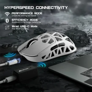 MOUSE ATTACK SHARK R2 White