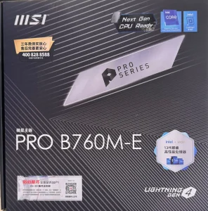 MSI PRO B760M-E CH
