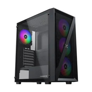 XIGMATEK CASE BLADE ATX MESHED BK