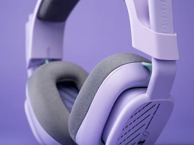 LOGITECH ASTRO A10 PURPLE
