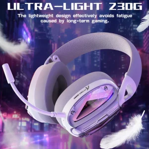 attack shark L60 wireless headset white